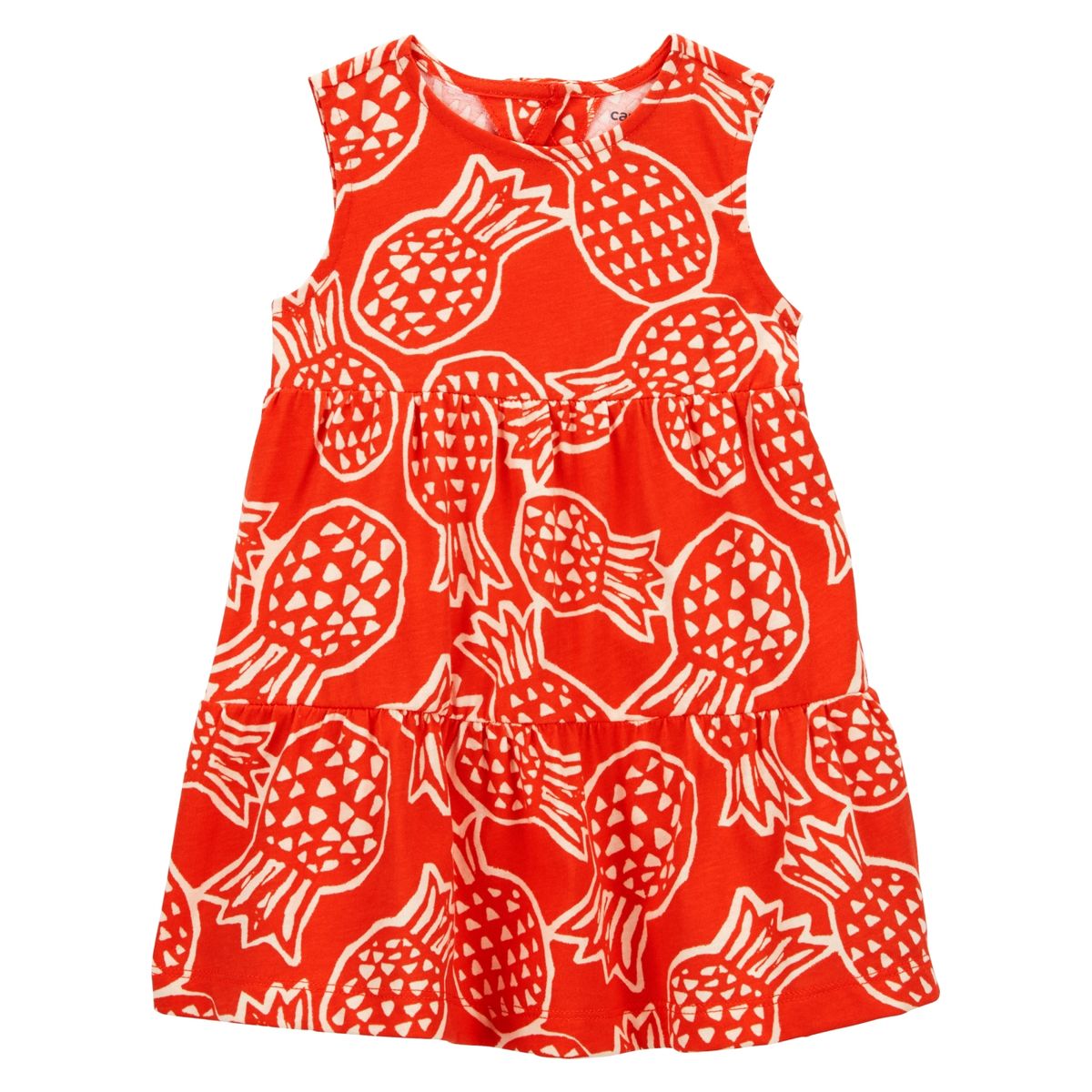 CARTER'S - Vestido Algodon Con Cubre Pañal Bebé Niña Carter's