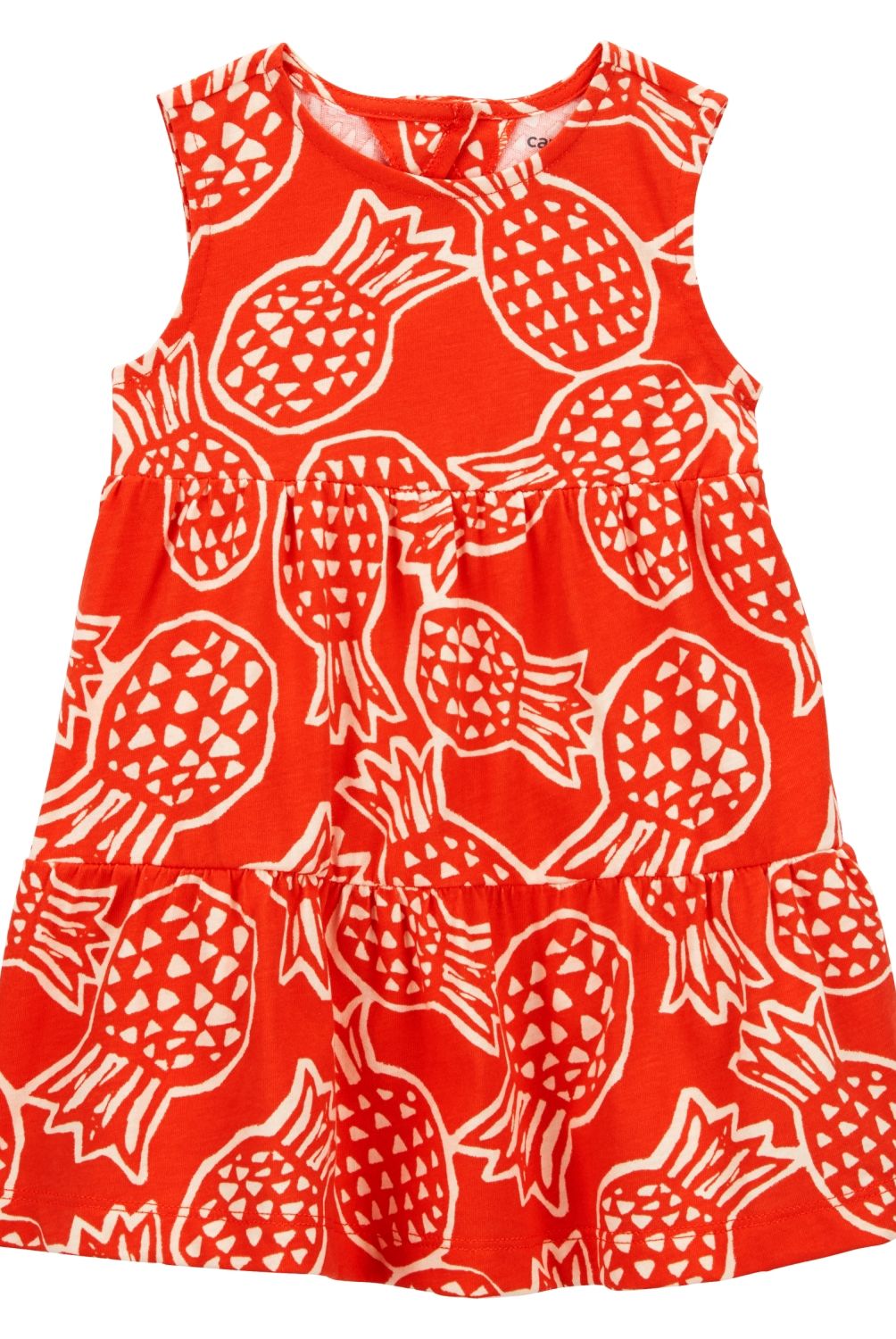 CARTER'S - Vestido Algodon Con Cubre Pañal Bebé Niña Carter's
