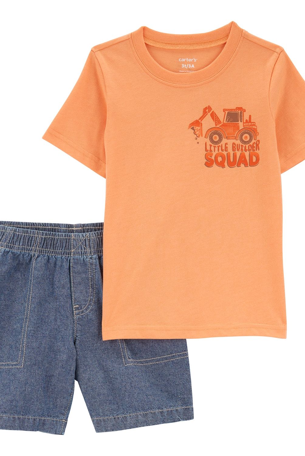 CARTER'S - Conjunto 2 Piezas Polera y Short Niño  Carter's