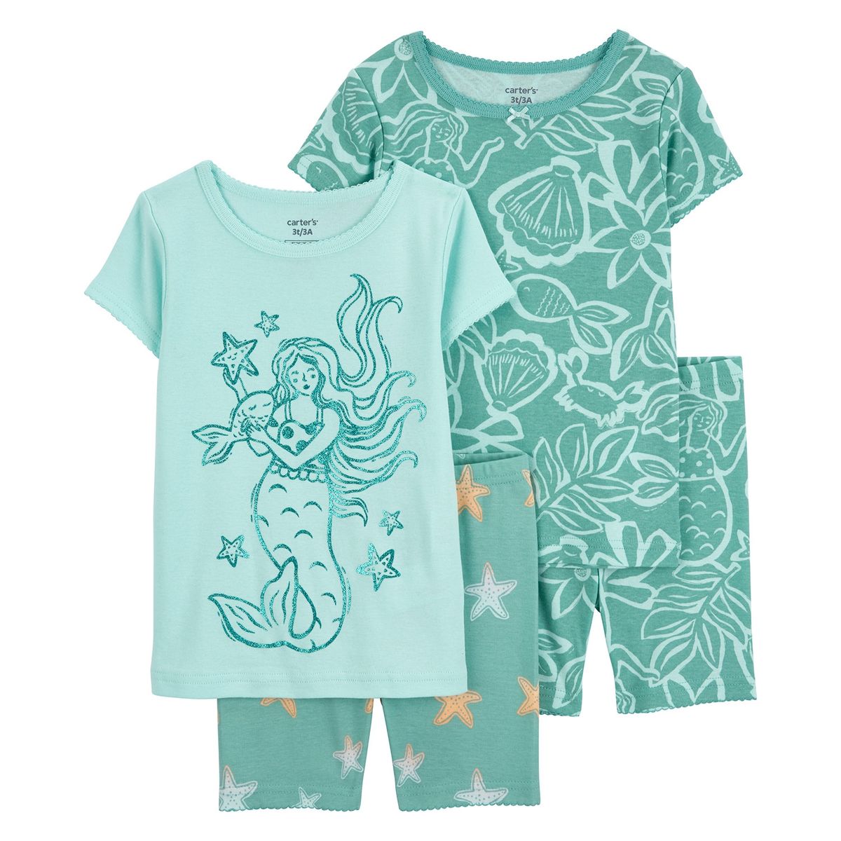 CARTER'S - Pijama 4 Piezas Niña  Carter's