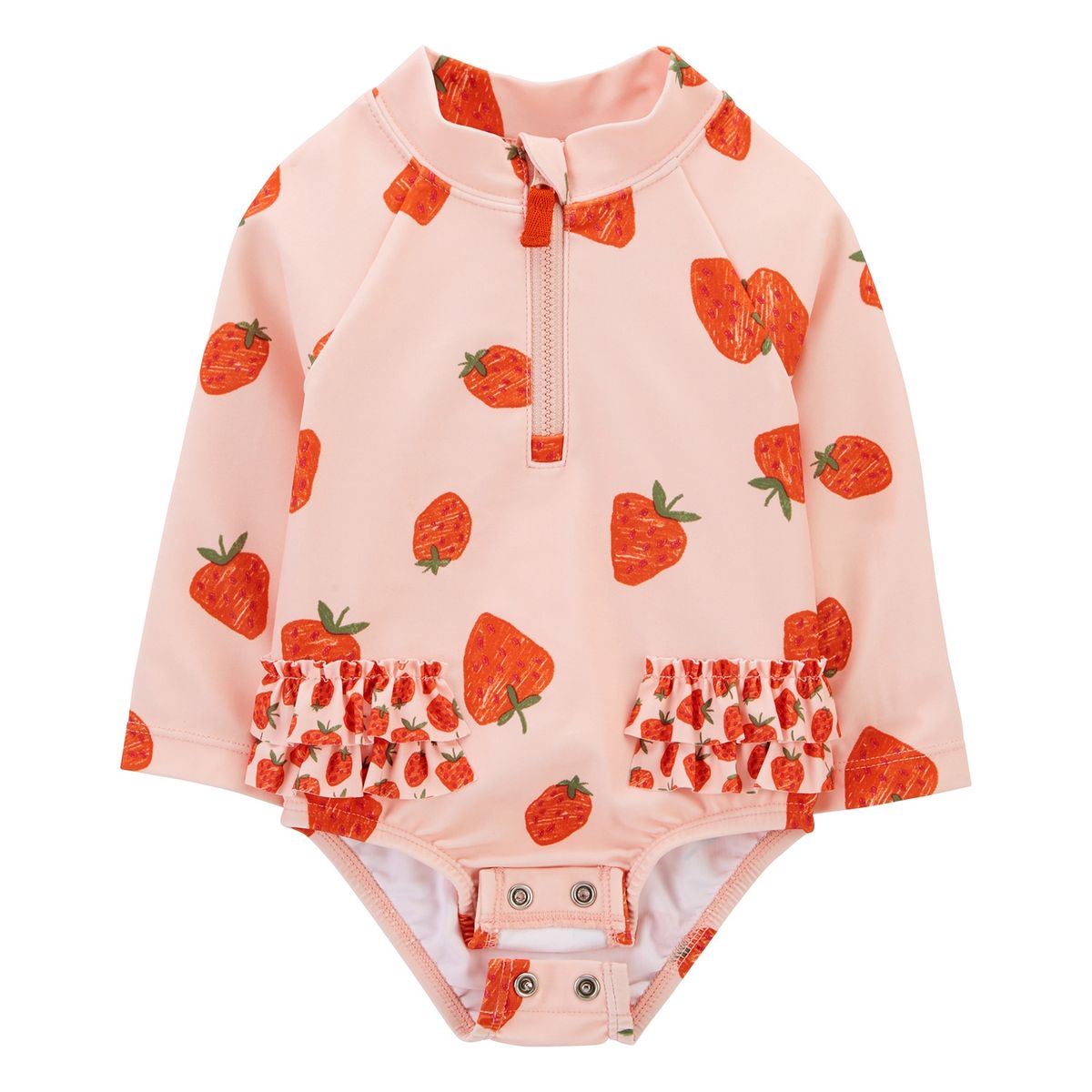 CARTER'S - Traje de Baño Protección UV 50+ Bebé Niña Carter's con Estampado de Fresas