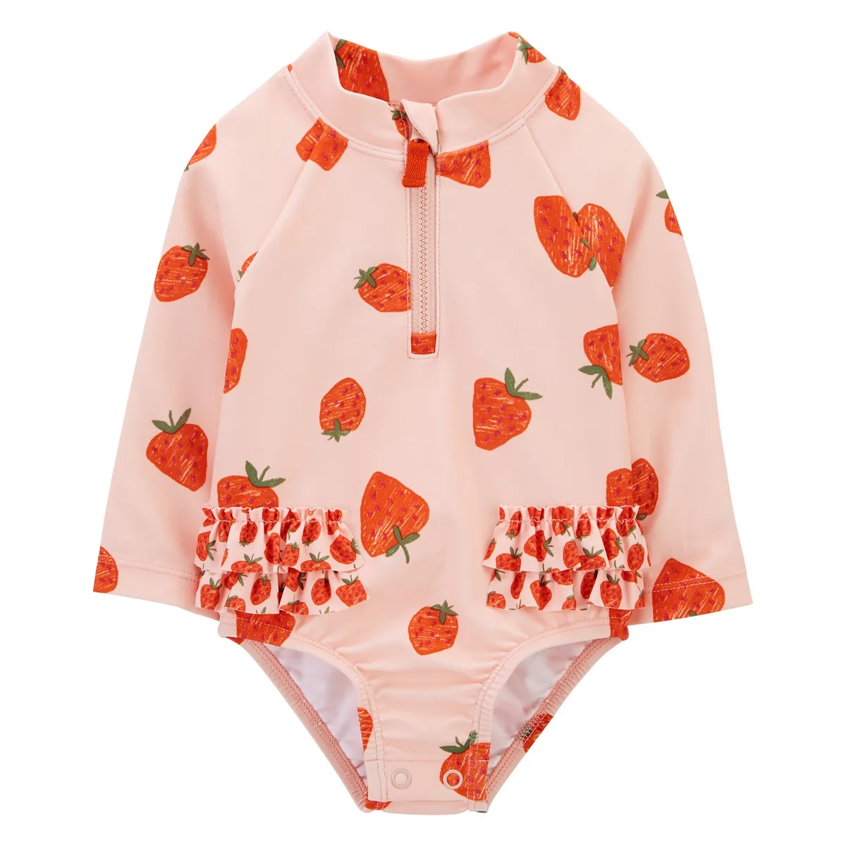 CARTER'S - Traje de Baño Protección UV 50+ Bebé Niña Carter's con Estampado de Fresas