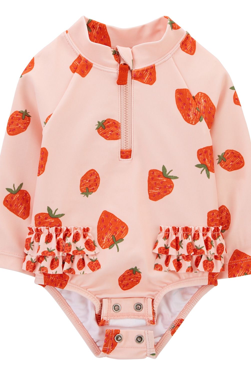 CARTER'S - Traje de Baño Protección UV 50+ Bebé Niña Carter's con Estampado de Fresas
