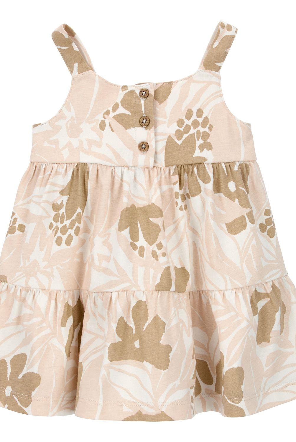 CARTER'S - Vestido Algodón Con Cubre Pañal Bebé Niña Carter's