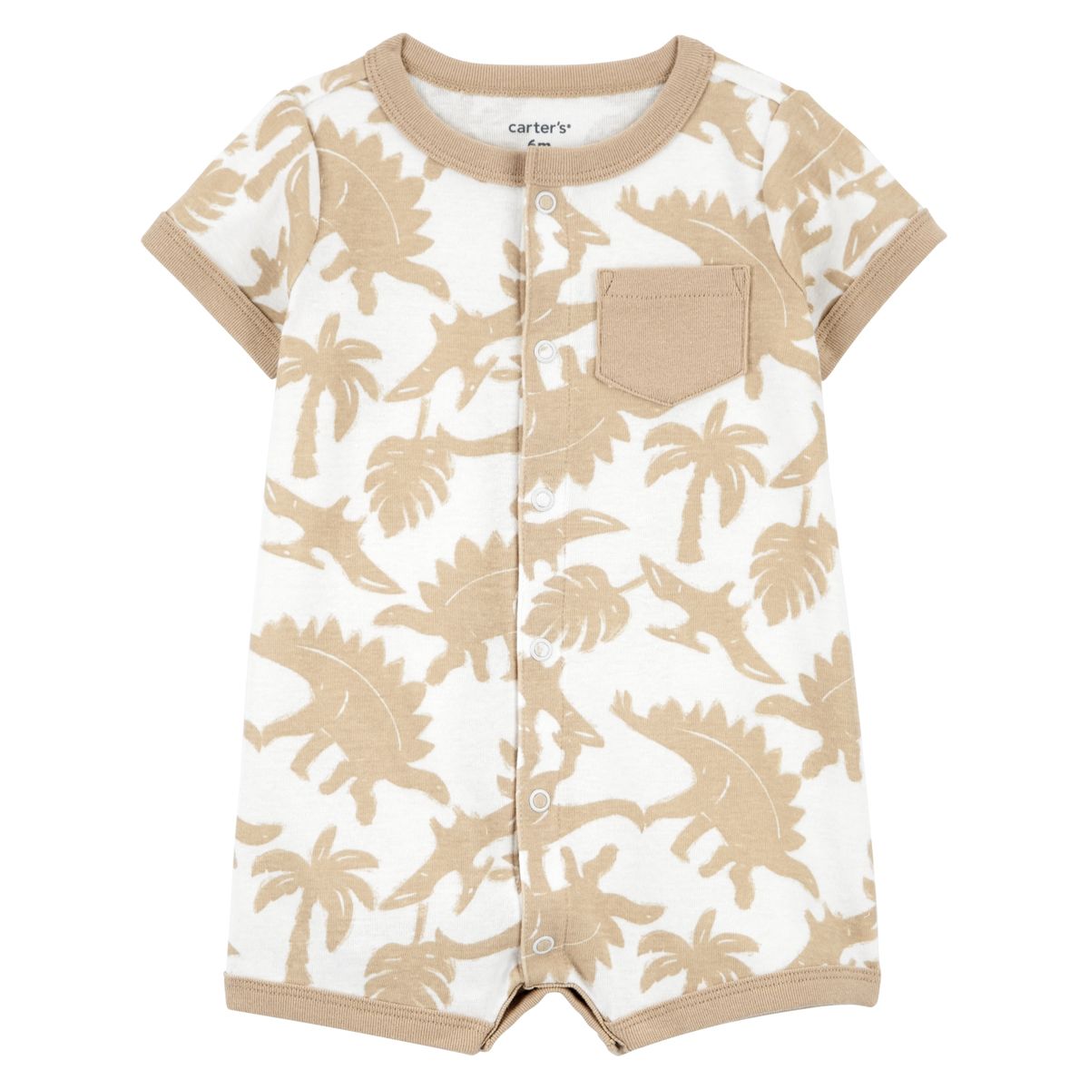 CARTER'S - Enterito Carter's de Algodón Estampado para Bebé Niño