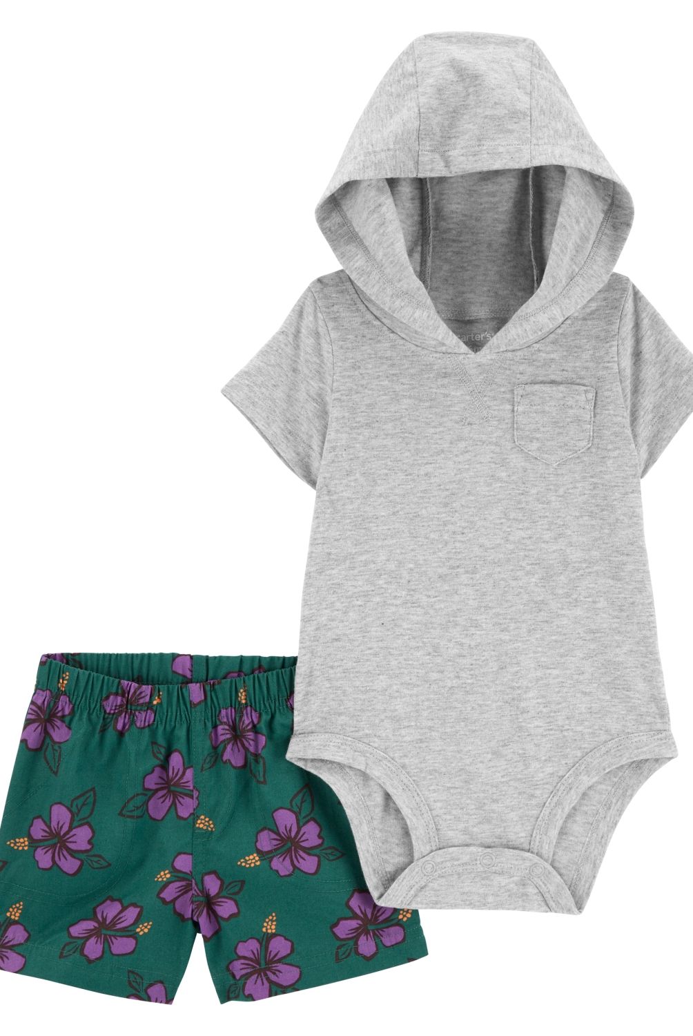 CARTER'S - Conjunto 2 Piezas Short y Body Bebé Niño Carter's
