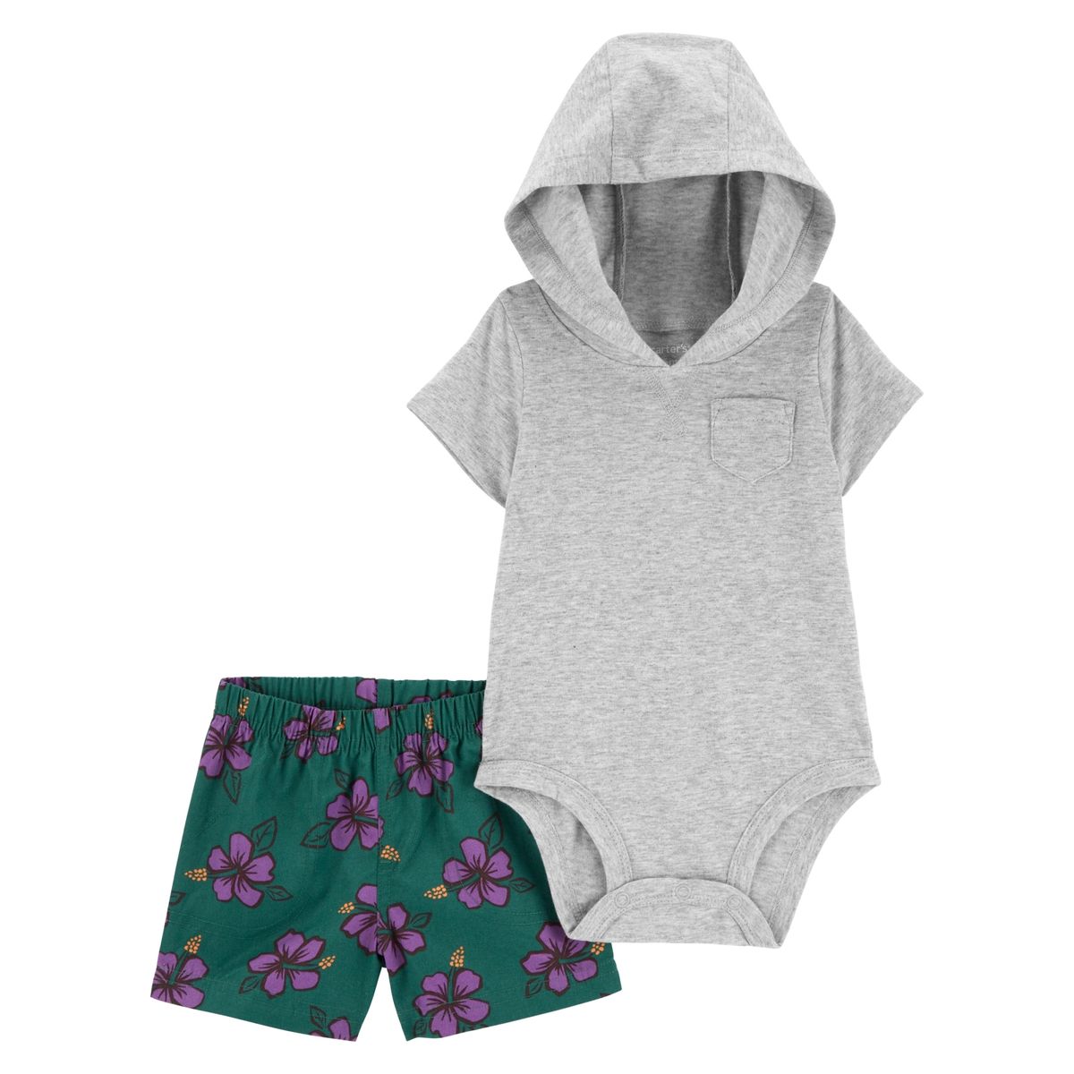 CARTER'S - Conjunto 2 Piezas Short y Body Bebé Niño Carter's