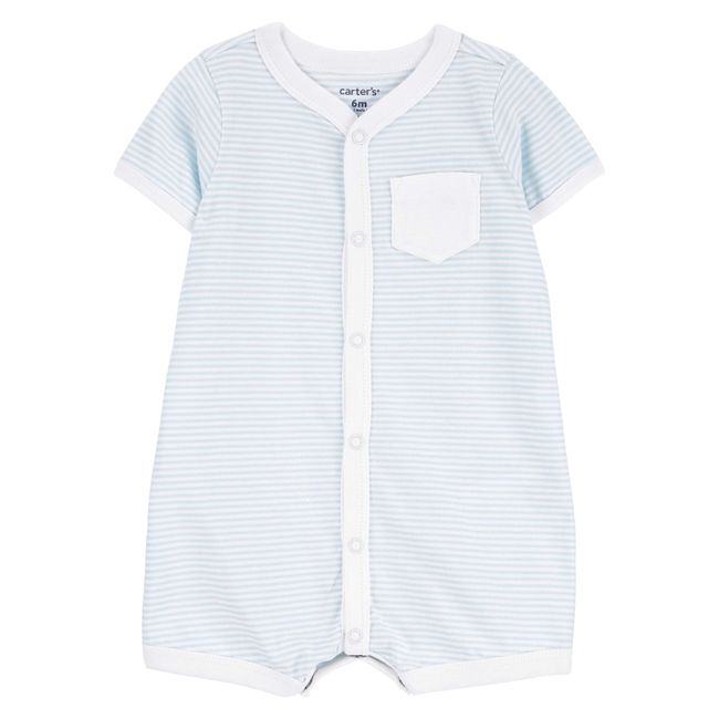 CARTER'S - Enterito Carter's de Algodón a Rayas para Bebé Niño
