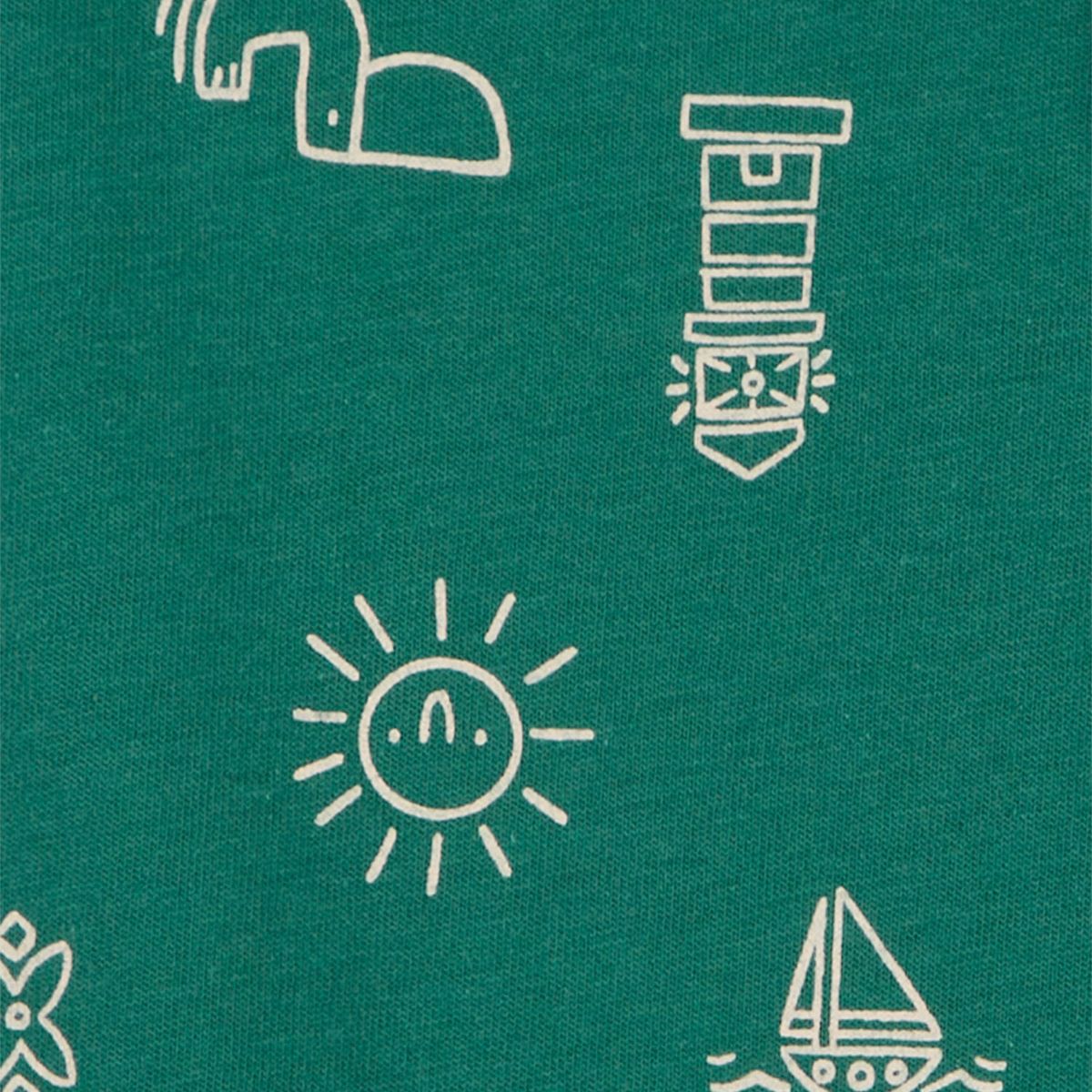 CARTER'S - Enterito Carter's de Algodón Estampado para Bebé Niño