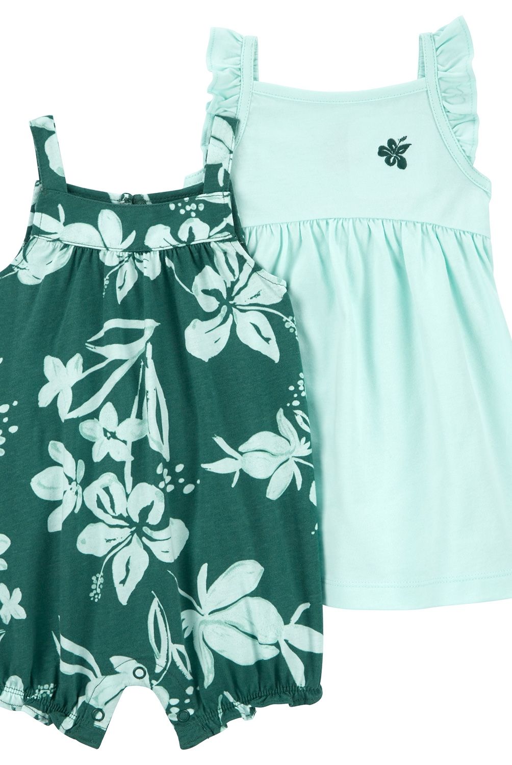 CARTER'S - Enterito Y Vestido Pack 2 Unidades Bebe Niña  Carter's