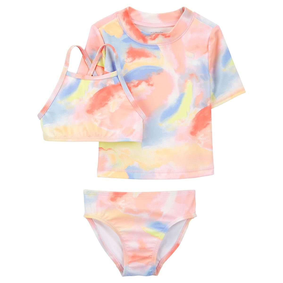 CARTER'S - Traje de Baño 3 Piezas Protección Uv50+ Bebé Niña Carter's