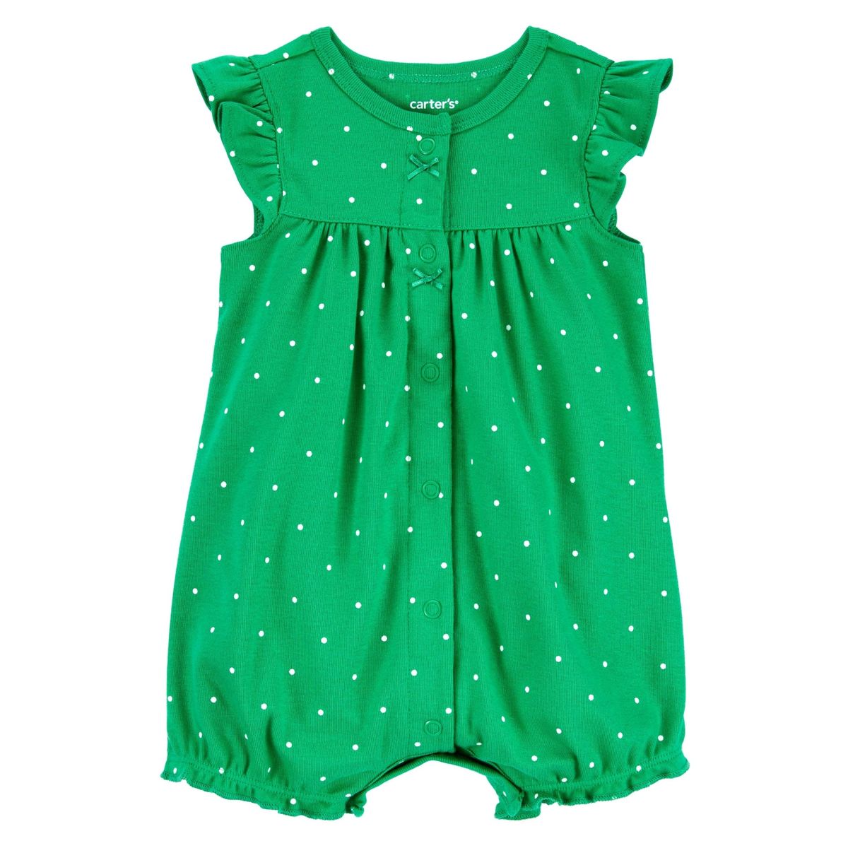 CARTER'S - Enterito Carter's de Algodón con Lunares para Bebé Niña