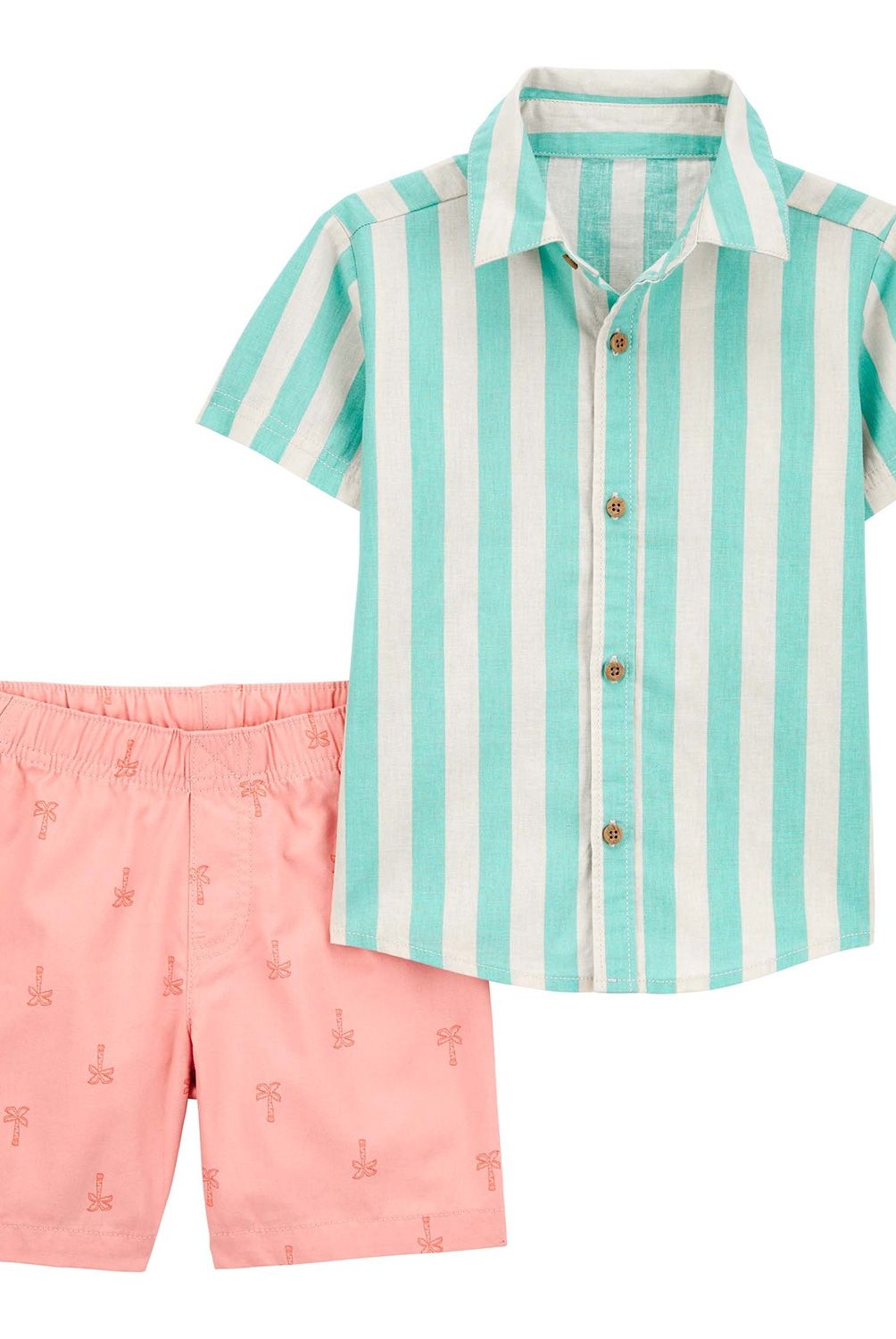 CARTER'S - Conjunto 2 Piezas Camisa y Short Bebé Niño Carter's