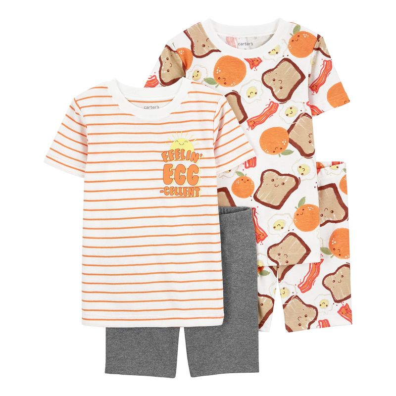 CARTER'S - Pijama 4 Piezas Bebé Niño Carter's