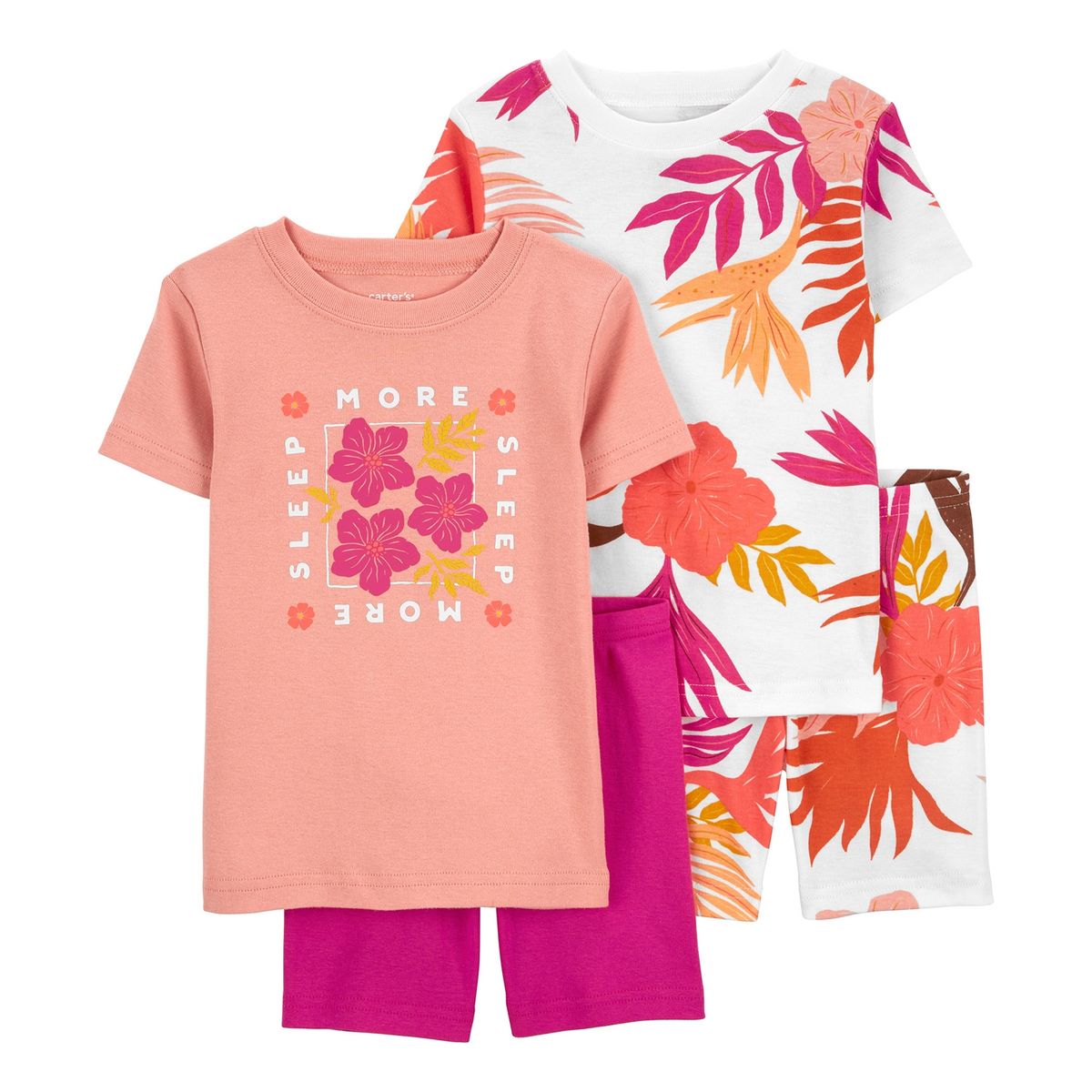 CARTER'S - Pijama 4 Piezas Bebé Niña Carter's