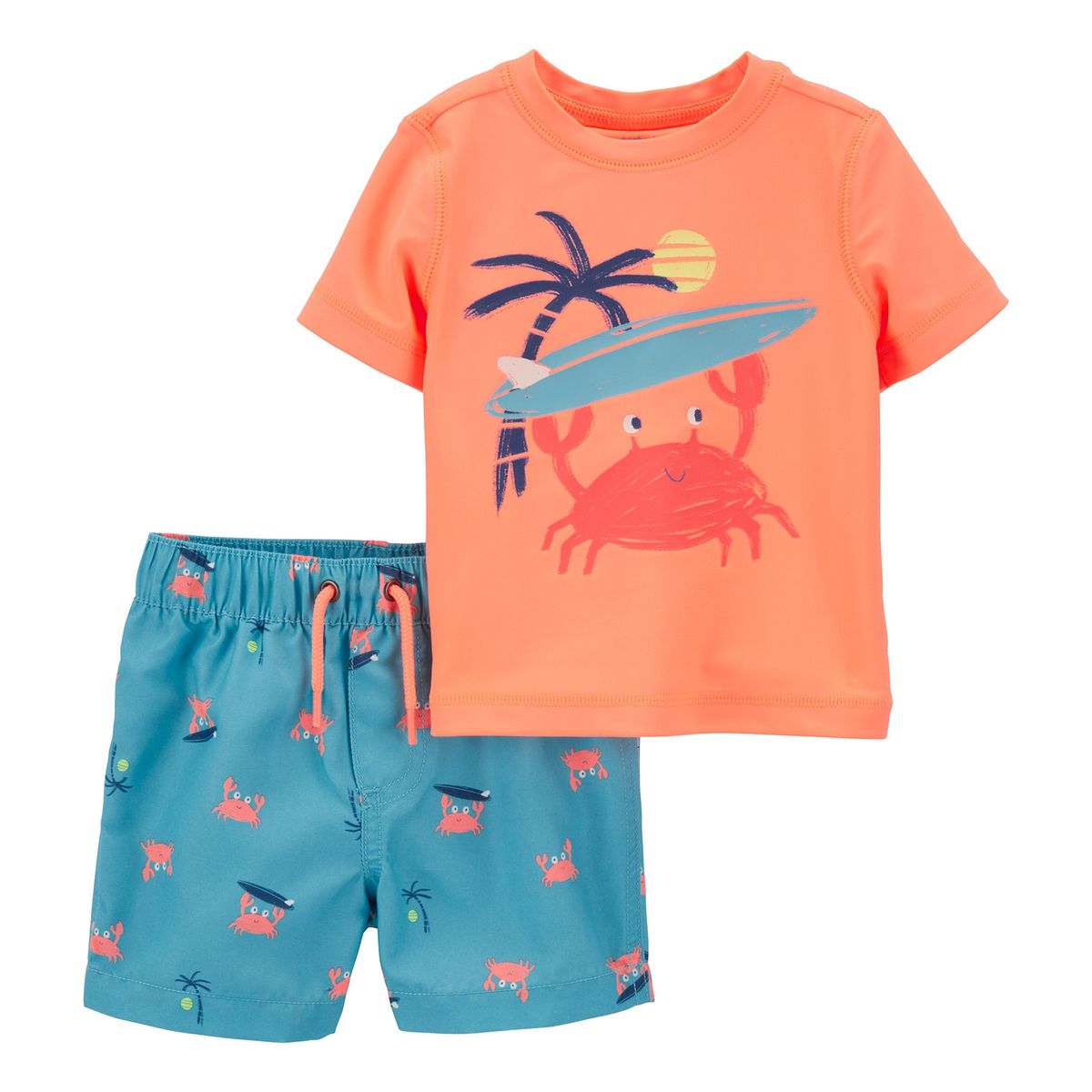 CARTER'S - Traje de Baño 2 Piezas Protección UV 50+ Bebé Niño Carter's