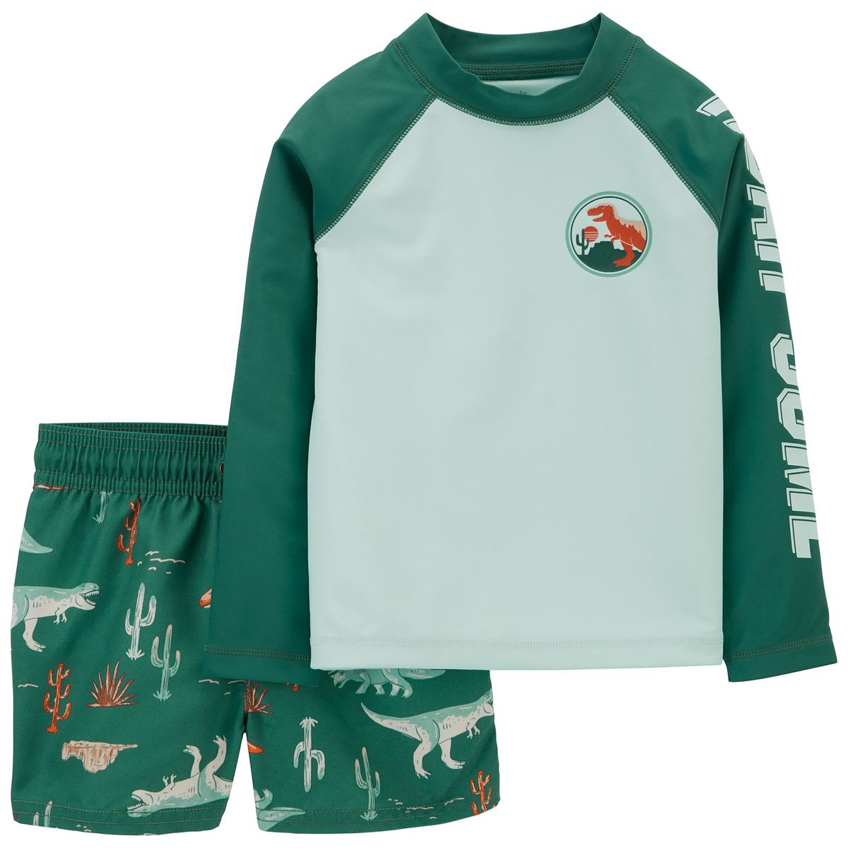 CARTER'S - Traje de Baño 2 Piezas con Protección UV 50+ para Bebé Niño Carter's