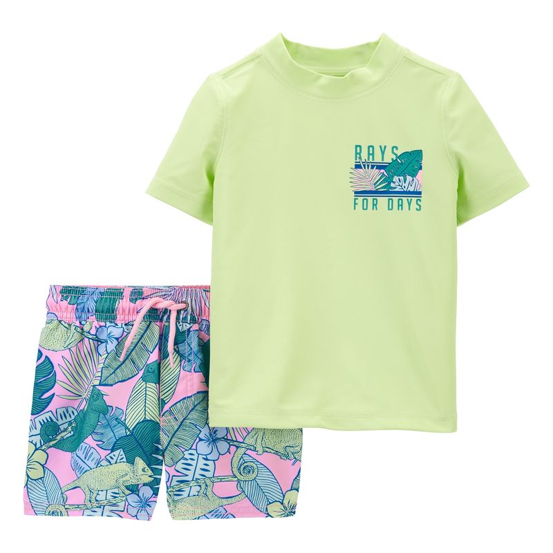 CARTER'S - Traje de Baño 2 Piezas con Protección UV50+ para Niño Carter's