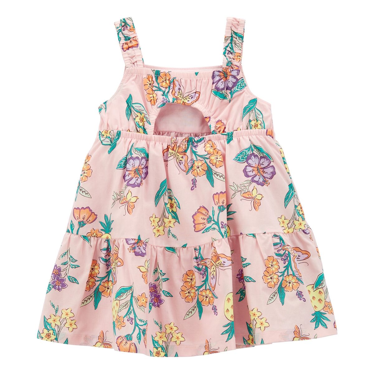 CARTER&#x27;S - Vestido Algodon Con Cubre Pañal Bebé Niña Carter&#x27;s