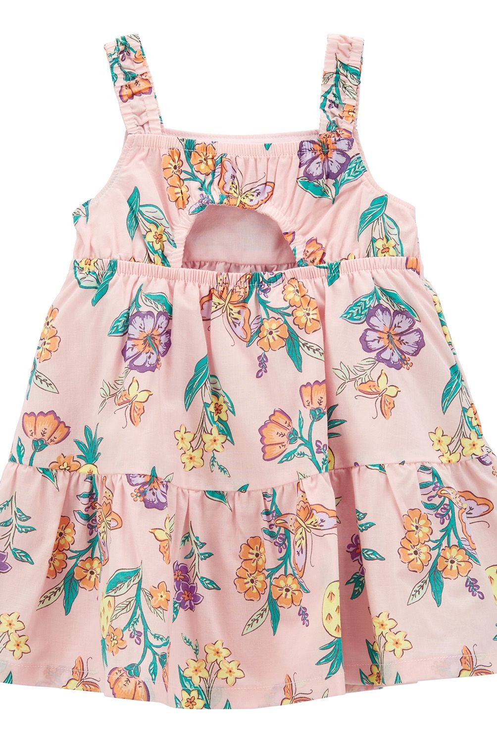 CARTER'S - Vestido Algodon Con Cubre Pañal Bebé Niña Carter's