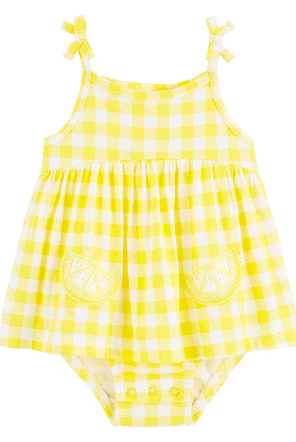 CARTER'S - Vestido de Sol A Cuadros Bebé Niña Carter's