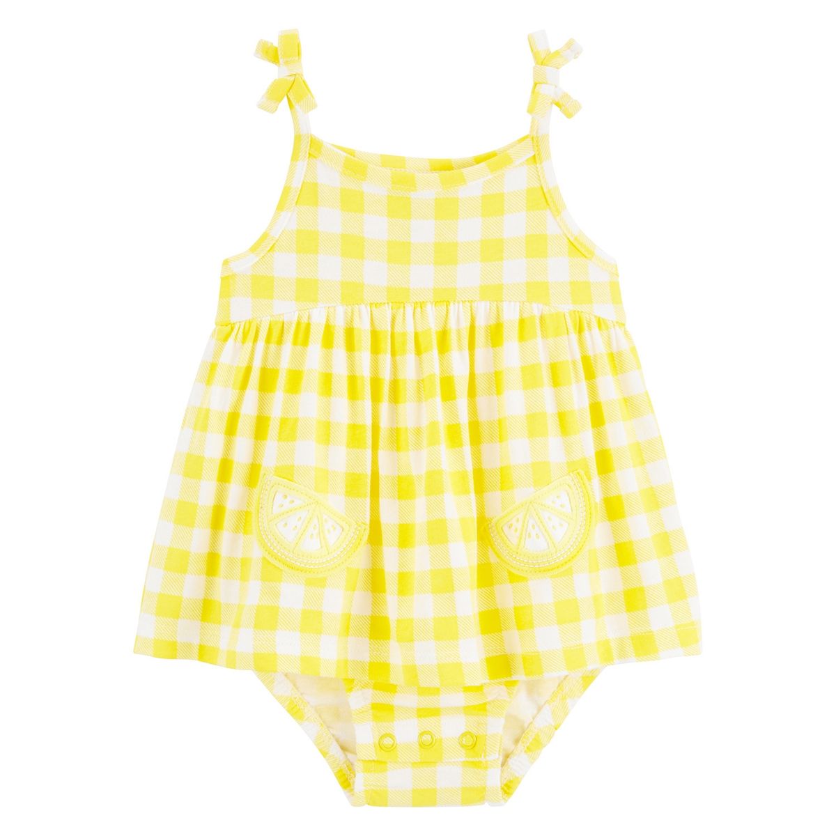 CARTER'S - Vestido de Sol A Cuadros Bebé Niña Carter's