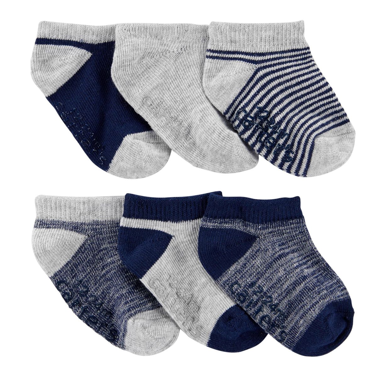 CARTER'S - Pack 6 Pares Calcetines Algodón Niño Carter's