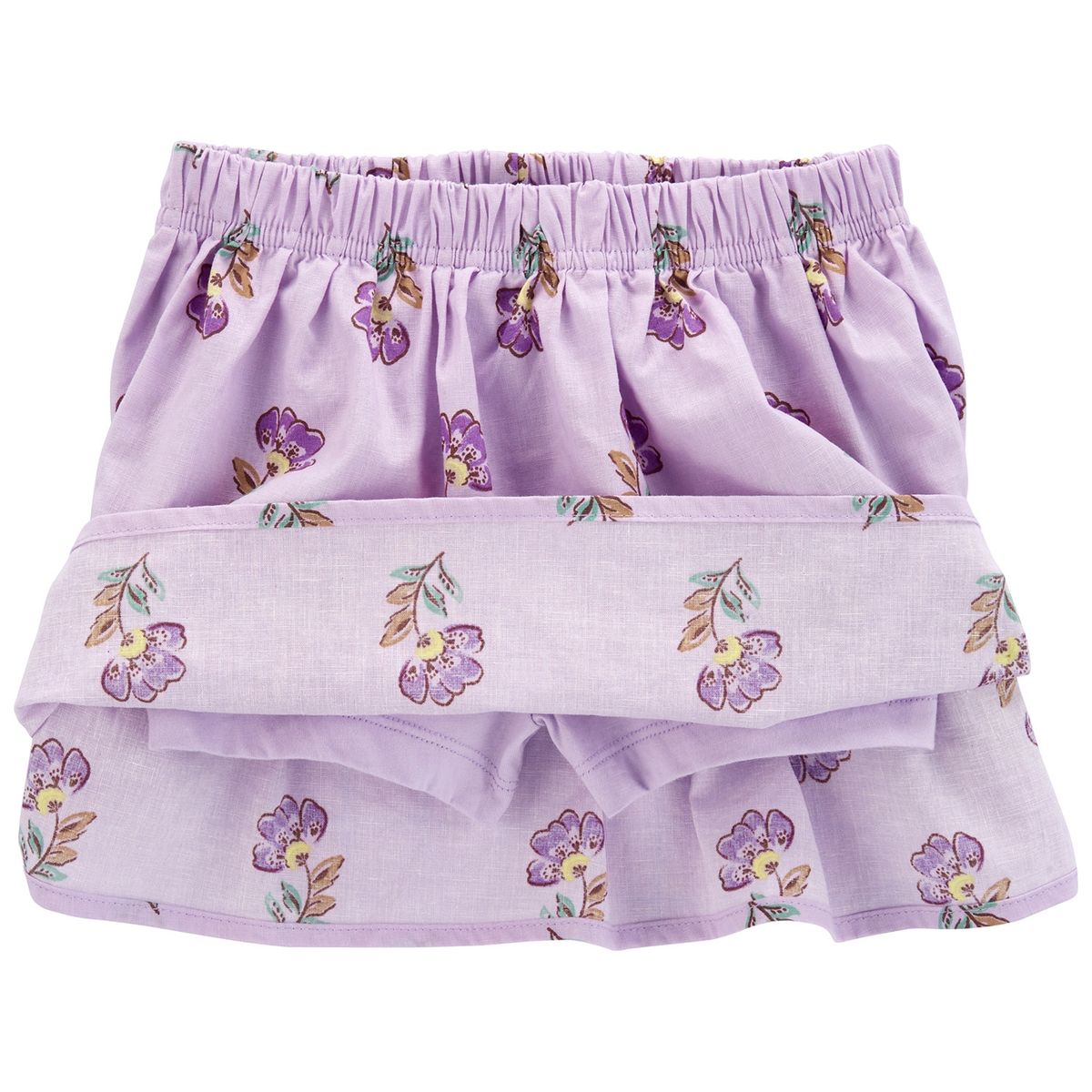 CARTER'S - Conjunto Carter's 2 Piezas Blusa Floral y Falda Short para Niña