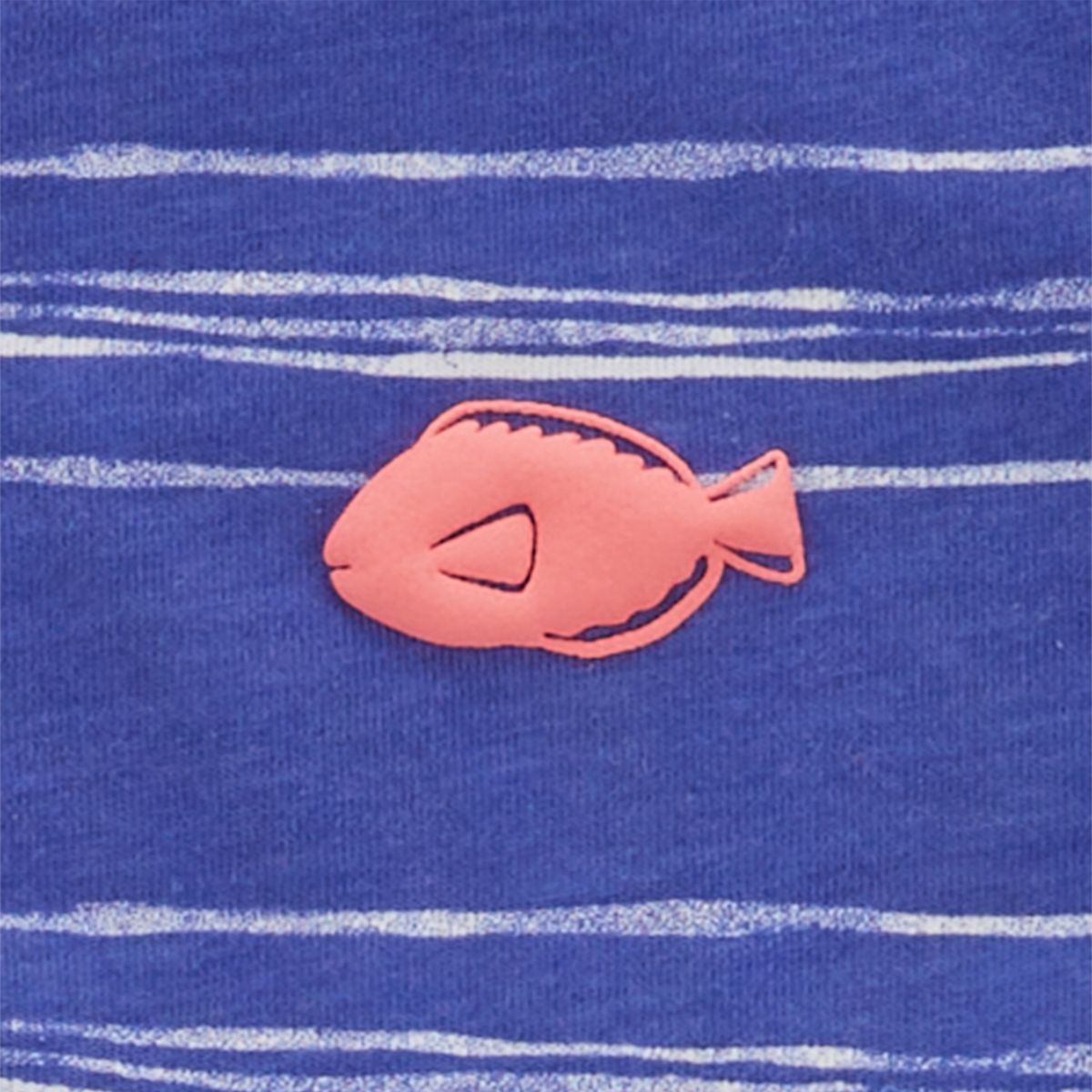 CARTER'S - Conjunto Carter's Niño: Polera a Rayas y Short Coral