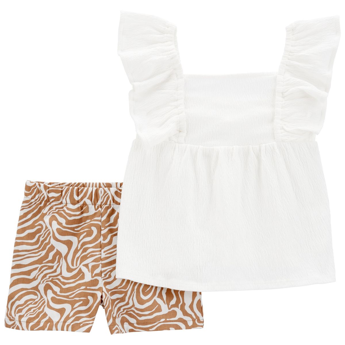 CARTER'S - Conjunto 2 Piezas Blusa y Short Bebé Niña Carter's