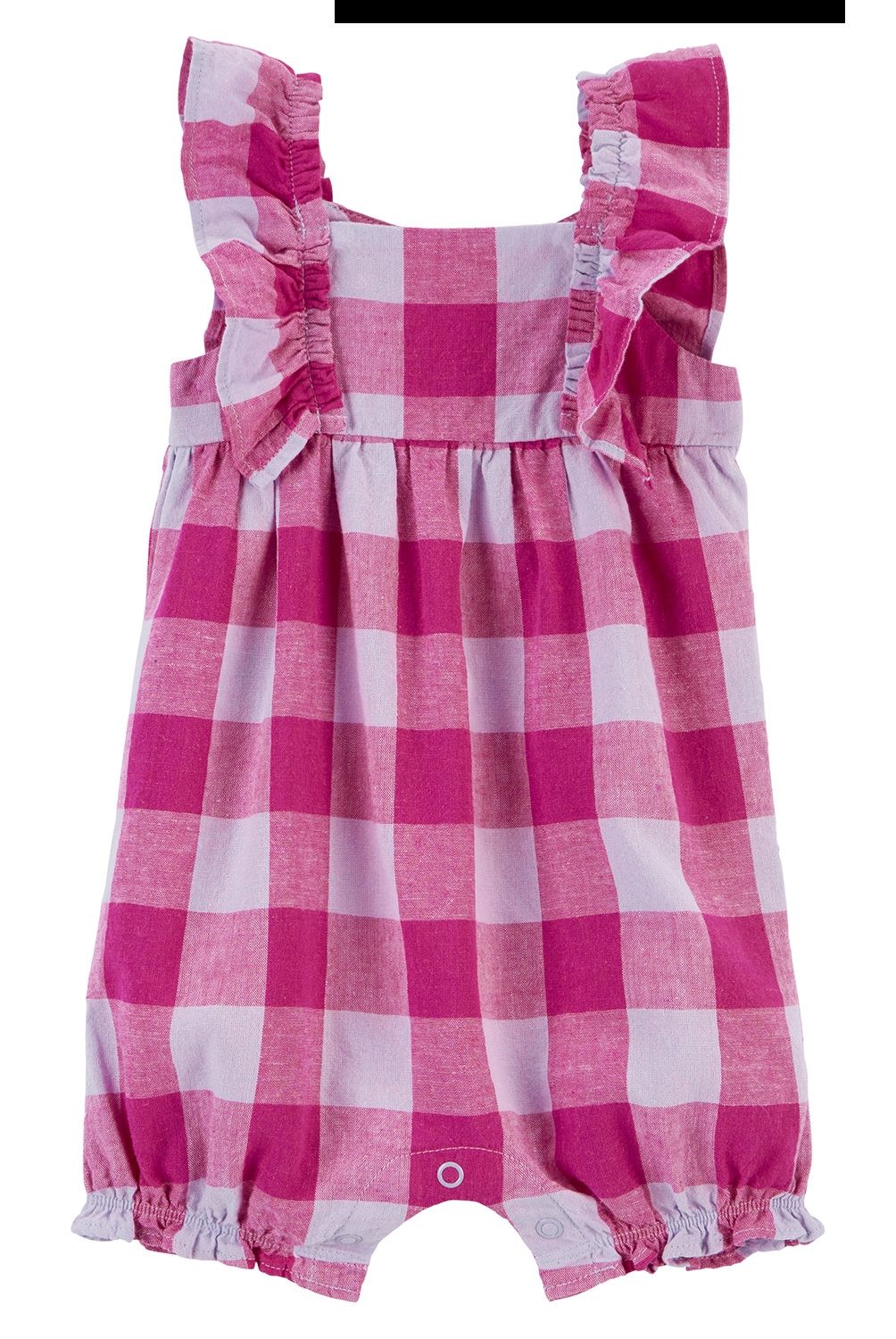 CARTER'S - Enterito Lino Cuadros Bebé Niña Carter's