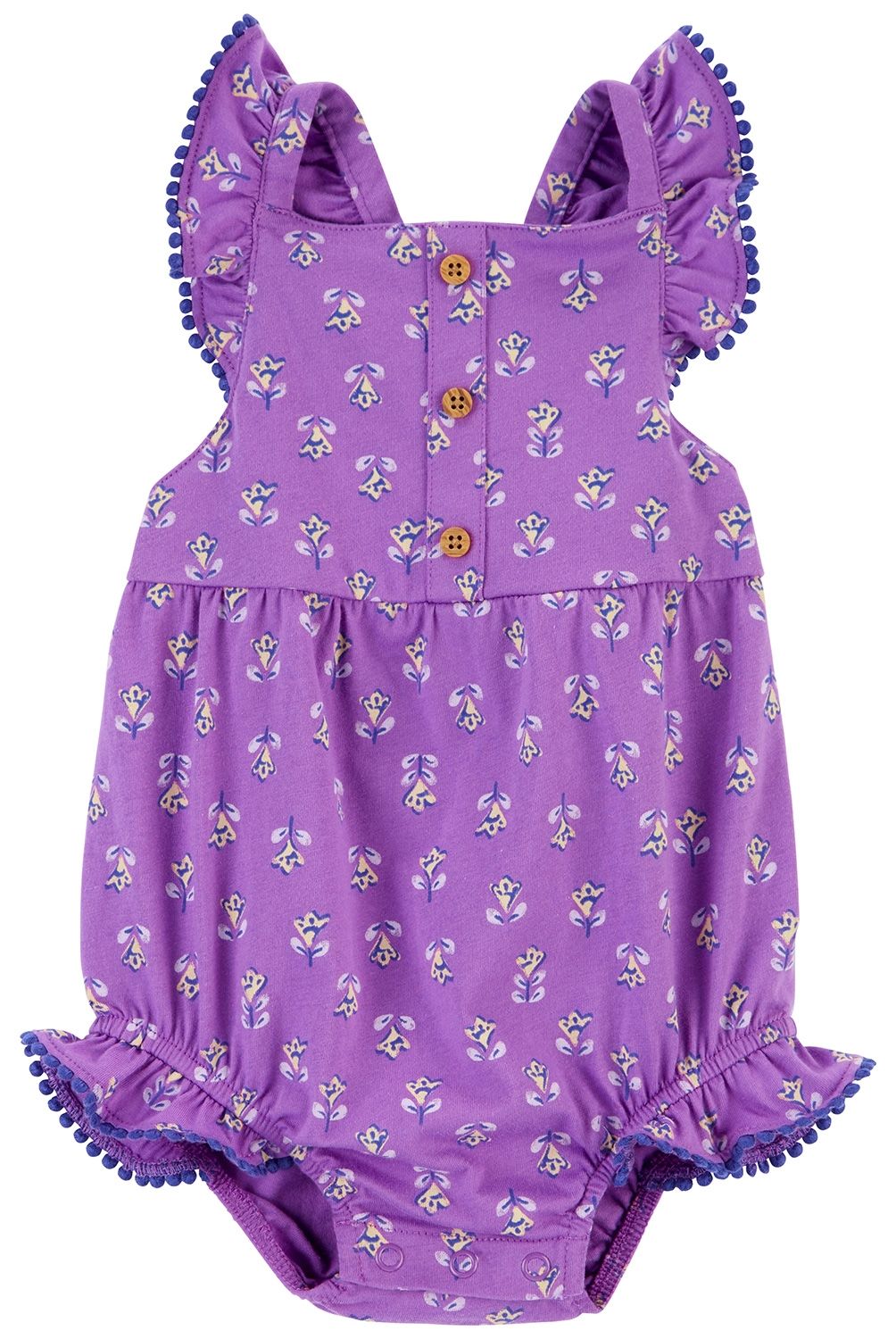 CARTER'S - Enterito Algodón Estampado Bebé Niña Carter's