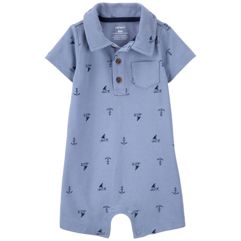 CARTER'S - Enterito Algodón Pique Bebé Niño Carter's