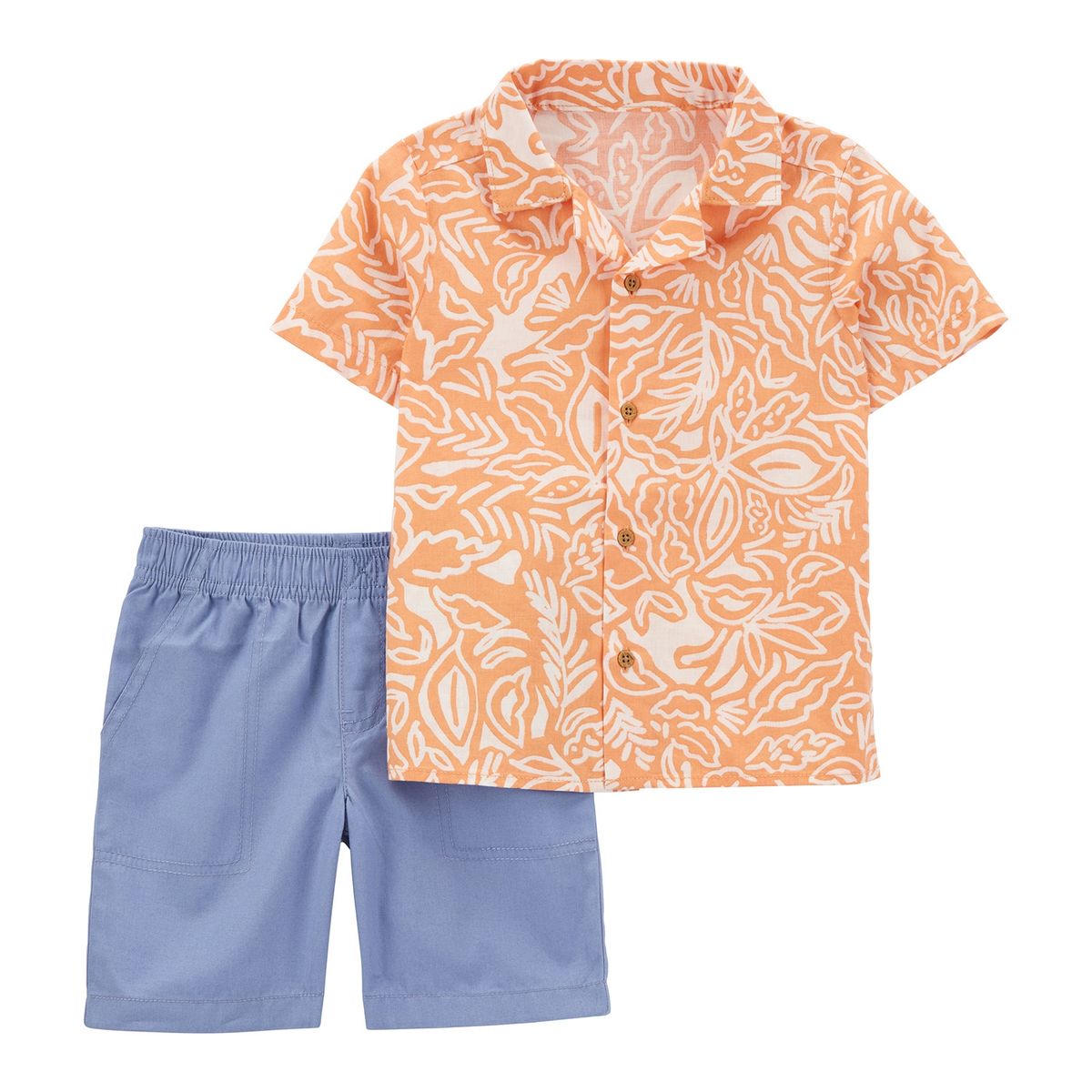 CARTER'S - Conjunto de 2 Piezas Camisa y Short para Niño Carter's