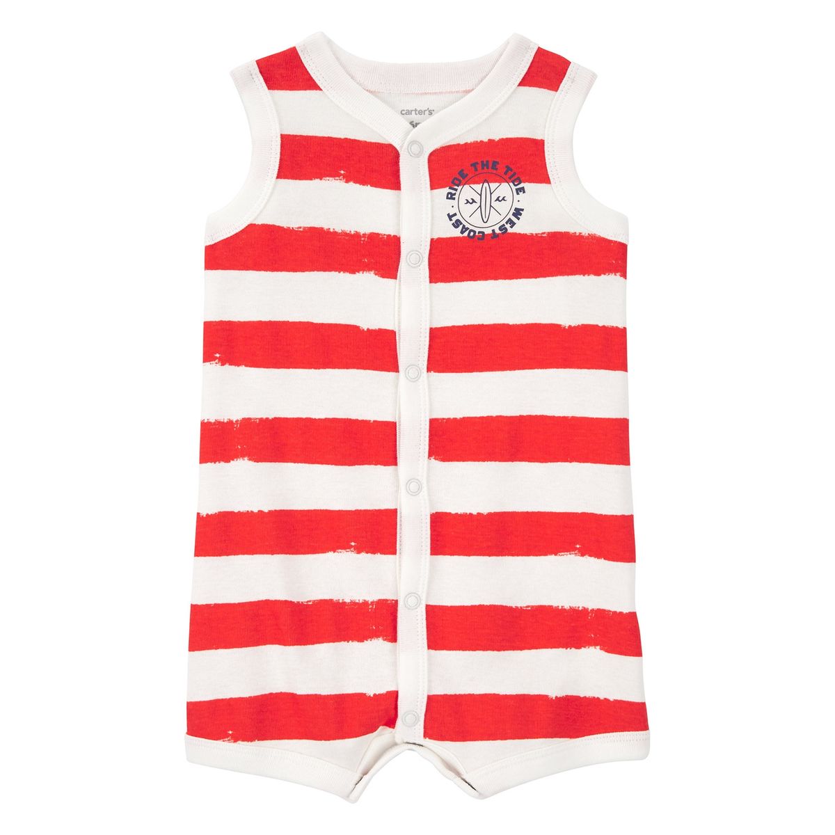 CARTER'S - Enterito Carter's Bebé Niño Algodón a Rayas