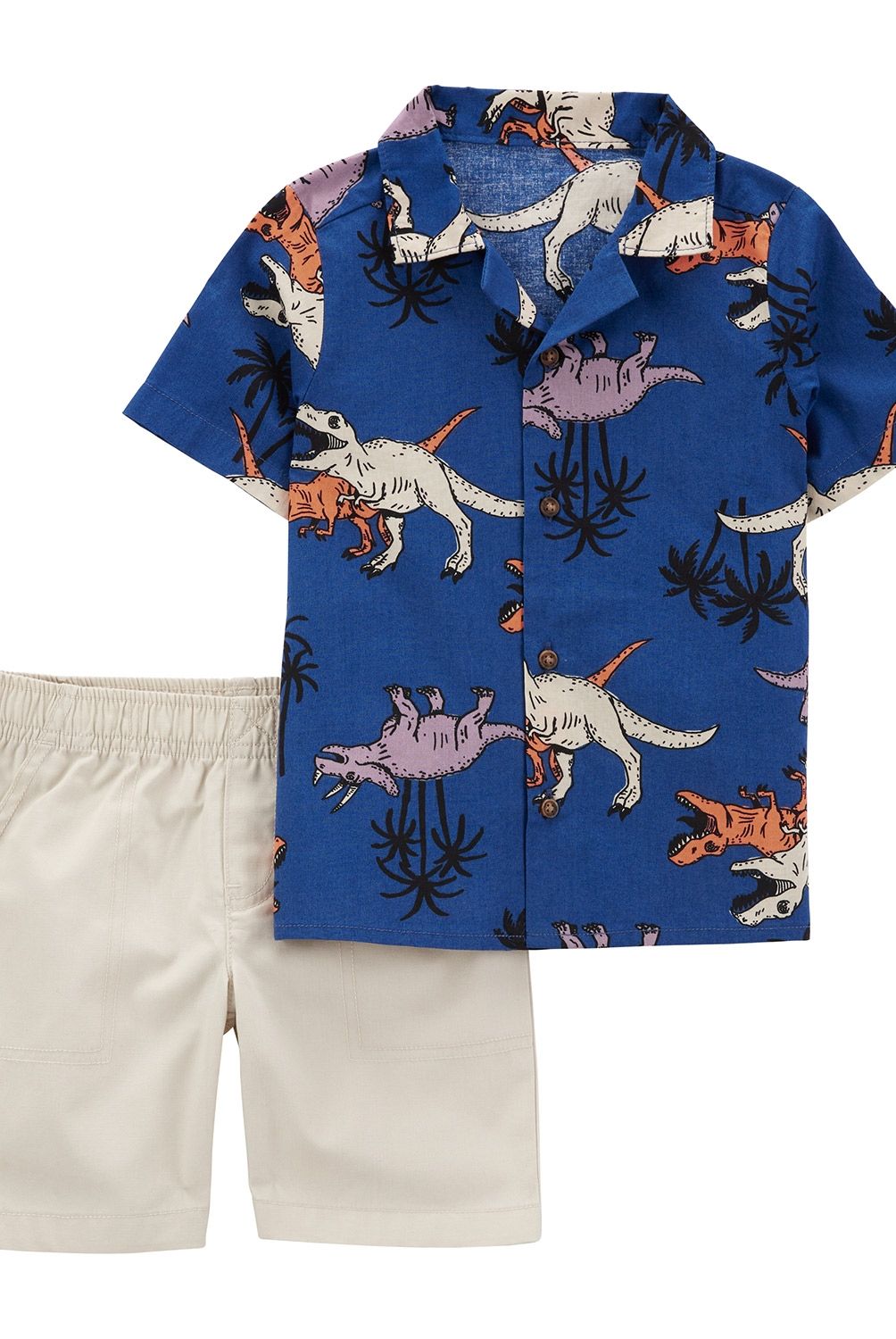 CARTER'S - Conjunto Camisa y Short Dinosaurios Bebé Niño Carter's
