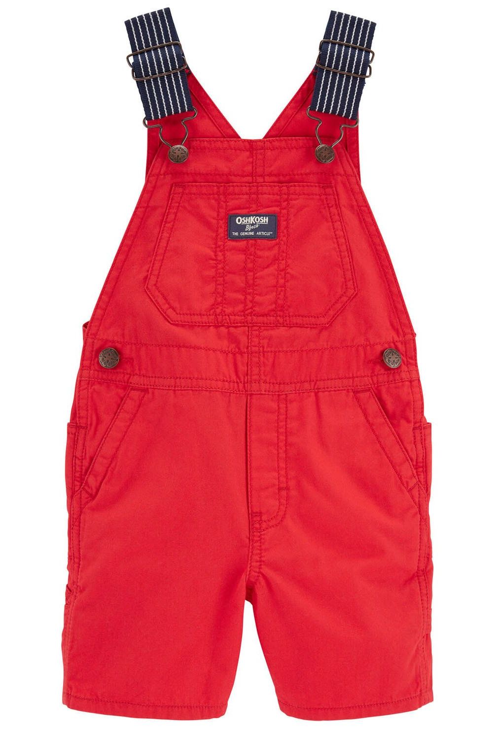 OSHKOSH - Jardinera Corta Algodón Niño Oshkosh