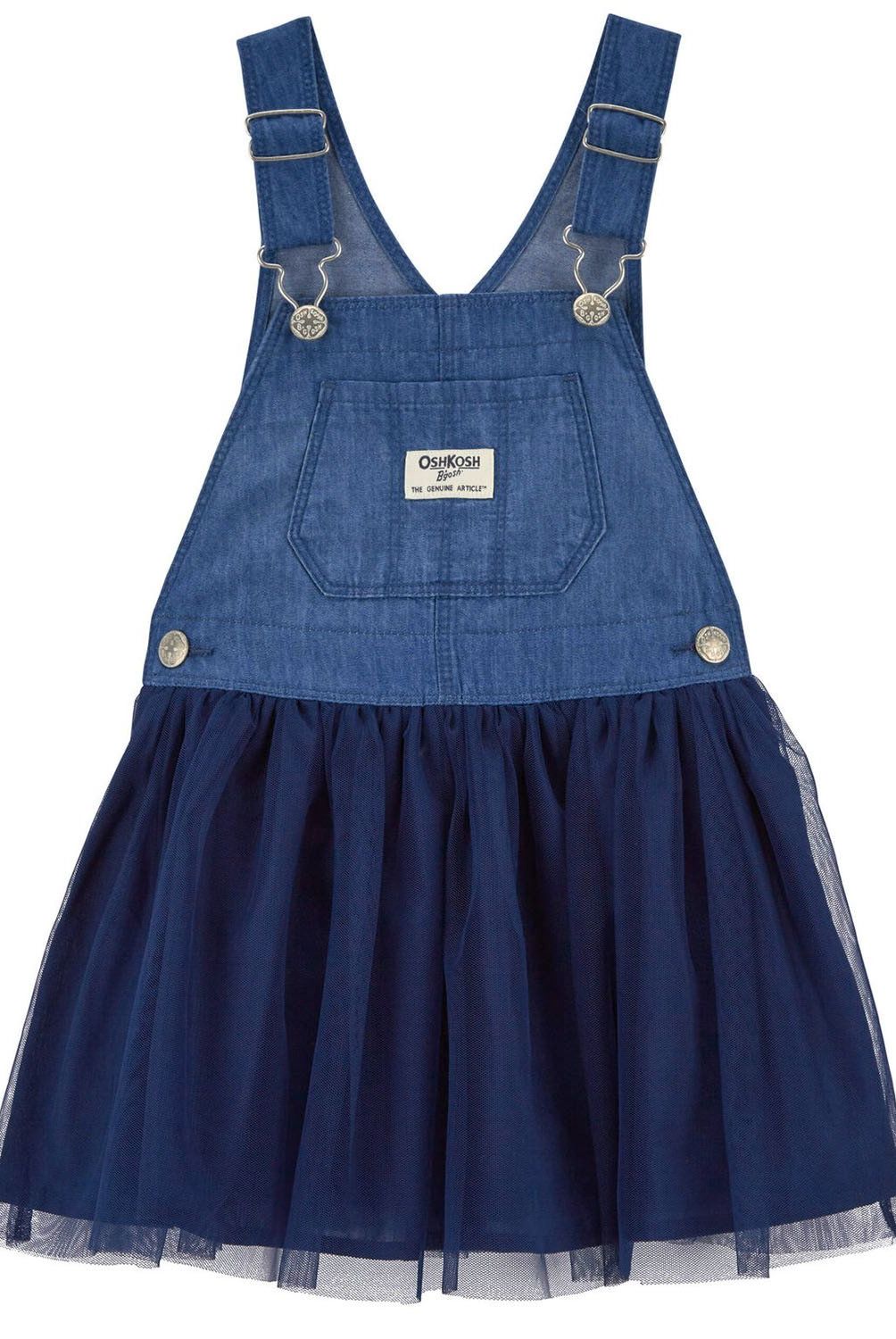 OSHKOSH - Vestido con Tirantes Ajustables Niña Oshkosh