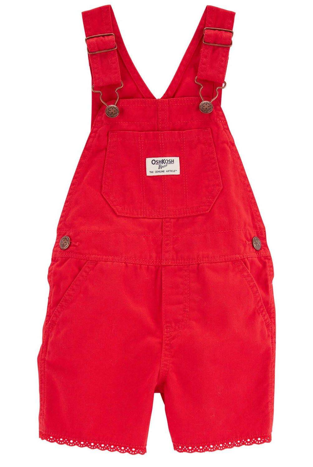OSHKOSH - Jardinera Corta Algodón Niña Oshkosh