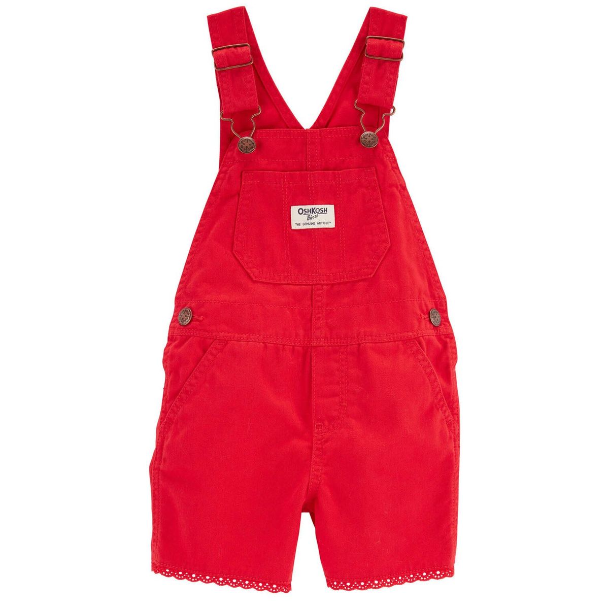 OSHKOSH - Jardinera Corta Algodón Niña Oshkosh