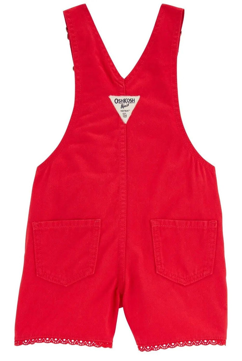 OSHKOSH - Jardinera Corta Algodón Niña Oshkosh