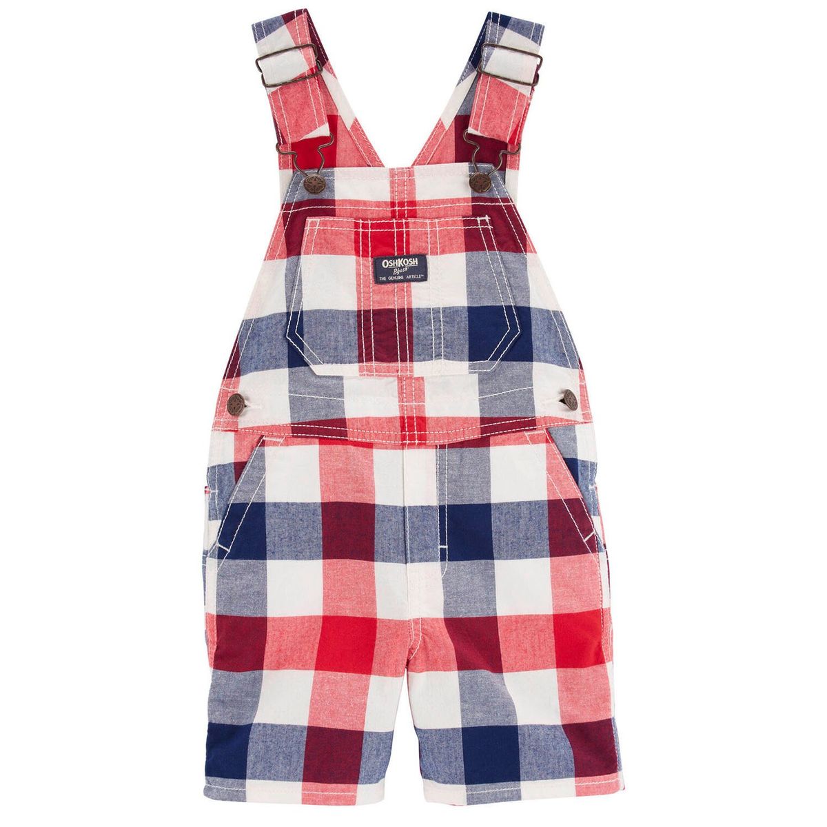 OSHKOSH - Jardinera Corta Algodón Niño Oshkosh