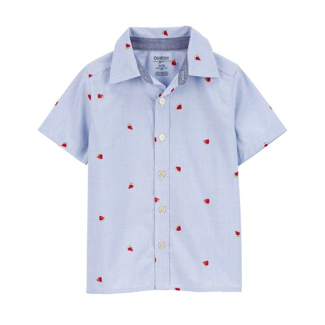 OSHKOSH - Camisa Algodón Estampada Niño Oshkosh