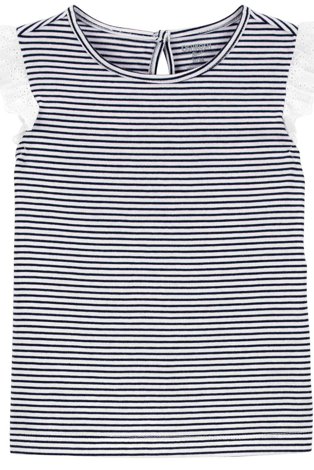 OSHKOSH - Polera Algodón Rayas Niña Oshkosh
