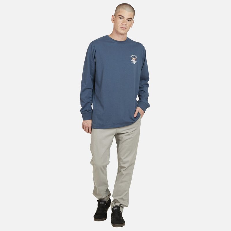 VOLCOM - Polera Manga Larga Regular Hombre Volcom
