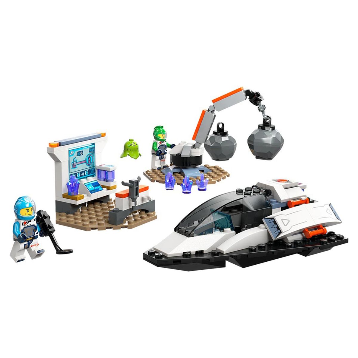 LEGO - Nave Espacial y Descubrimiento del Asteroide Lego