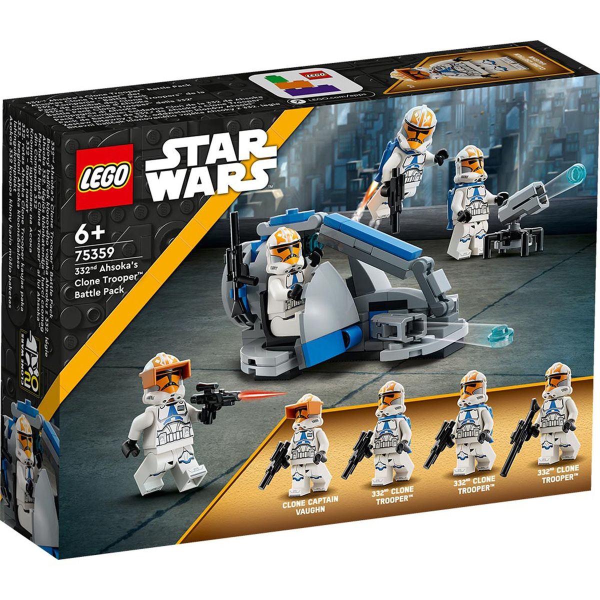LEGO - Lego Star Wars: Soldados Clon de la 332 de Ahsoka