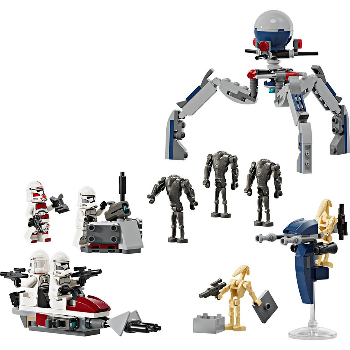LEGO - Lego Star Wars: Pack de Combate Clon y Droide