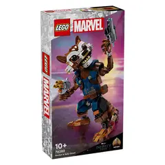 LEGO - Marvel: Rocket y Bebé Groot