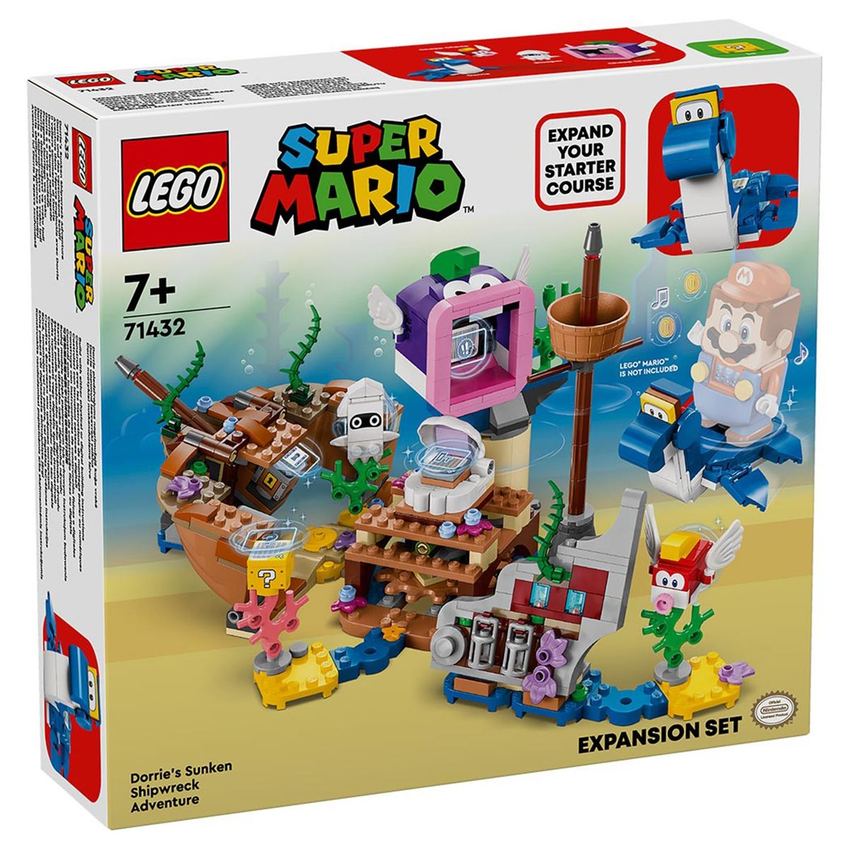 LEGO - Lego Super Mario: Dorrie y el buque naufragado